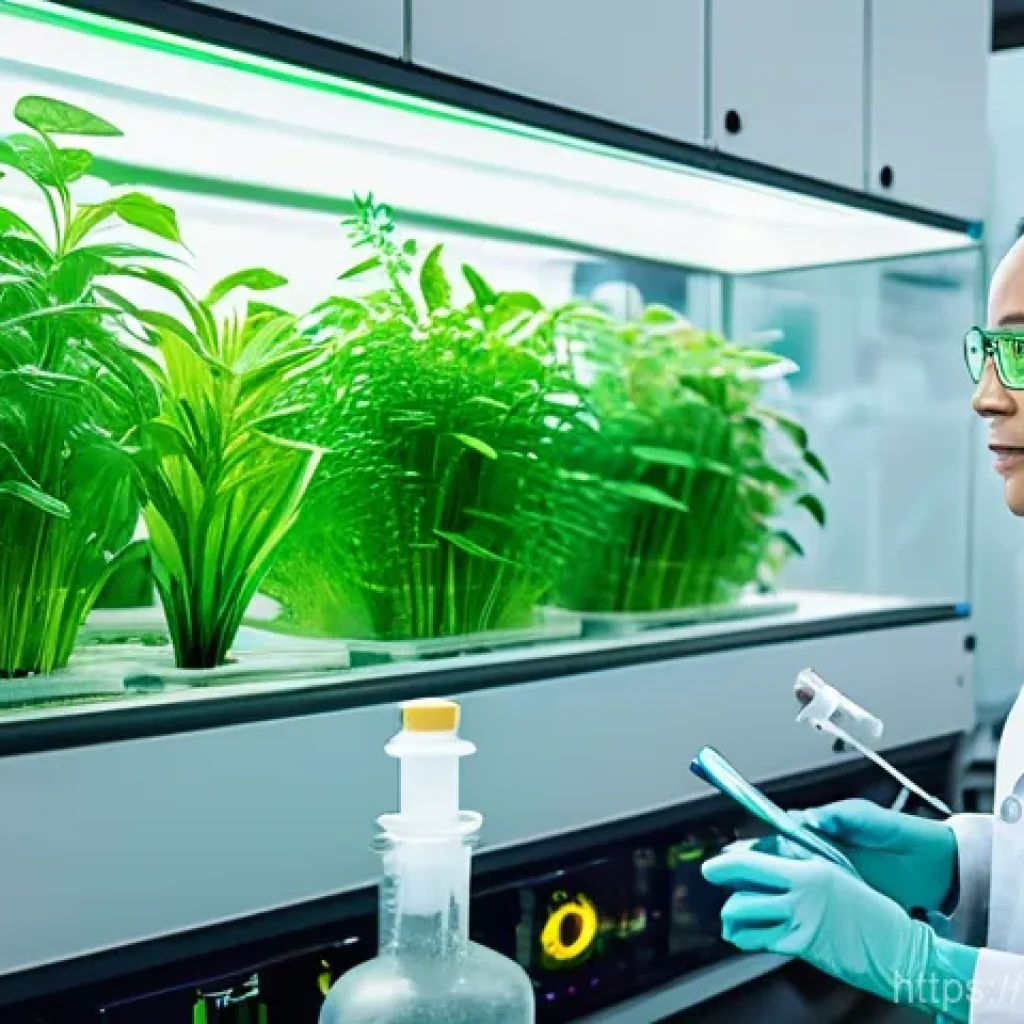 화학공학 직장 내 성장 - **Prompt:** A diverse group of chemical engineers, wearing professional lab coats and safety glasses...